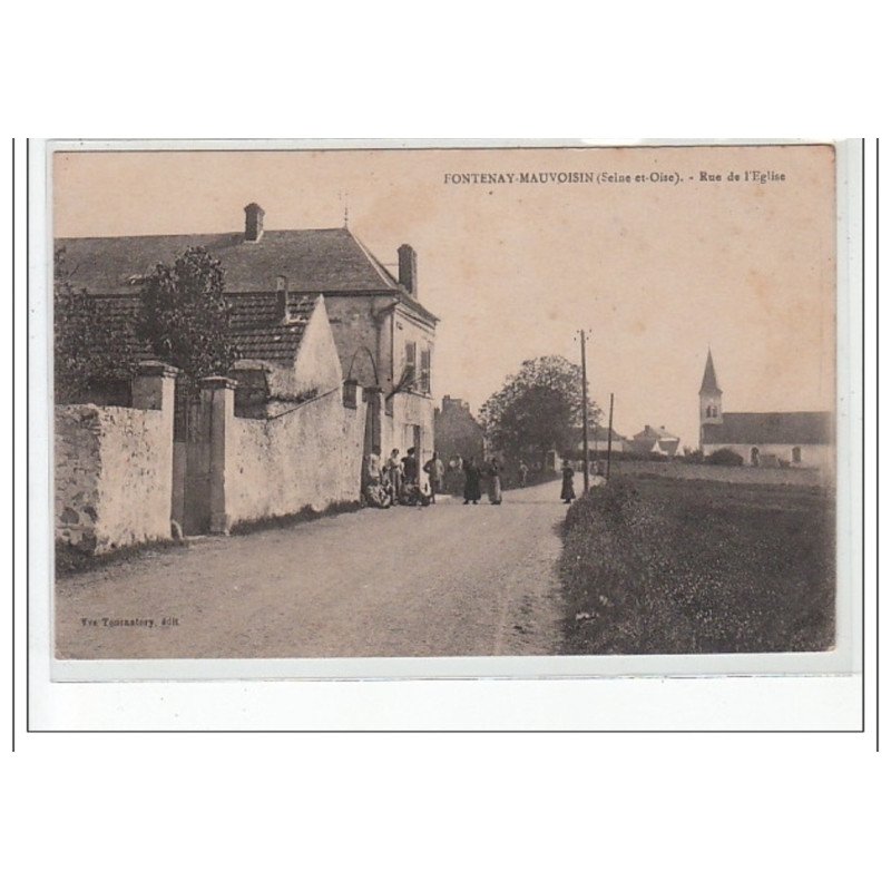 FONTENAY MONVOISIN - Rue de l'Eglise - très bon état