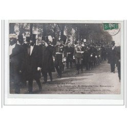 VERSAILLES - Funérailles des Victimes de la Catastrophe du dirigeable """"République"""" 1909 Cortège Officiel - très bo