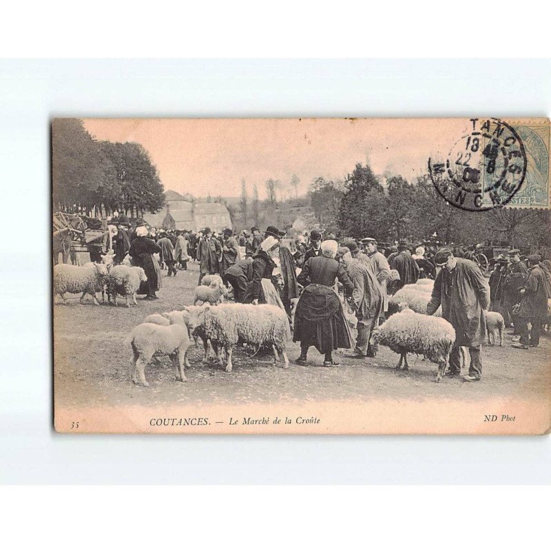 COUTANCES : Le Marché de la Croute - état