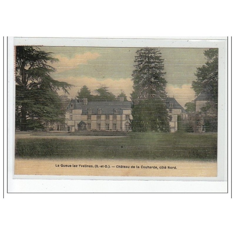 LA QUEUE LES YVELINES - Château de la Couharde, côté Nord - très bon état