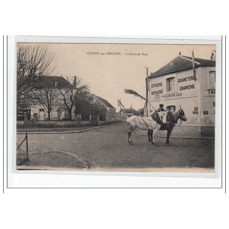 CONDE SUR VESGRES - La Grande Rue - très bon état