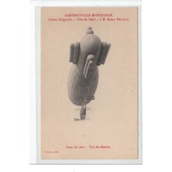 SARTROUVILLE - VAUCRESSON - Ballon dirigeable """"Ville de Paris"""" à M. Henry Deutsch - très bon état