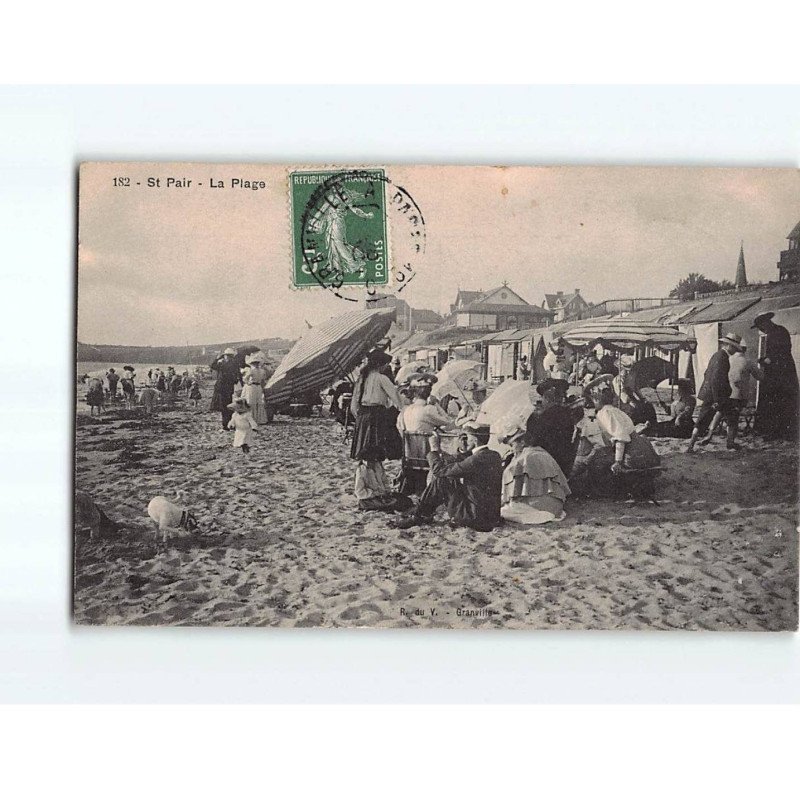 SAINT PAIR SUR MER : La plage - très bon état