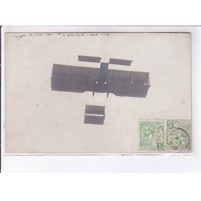 MONACO: aviation, rougier - très bon état