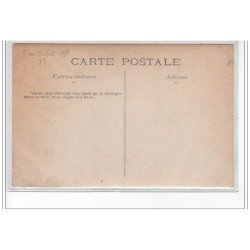 PARIS : carte photo du café restaurant Grousset - très bon état