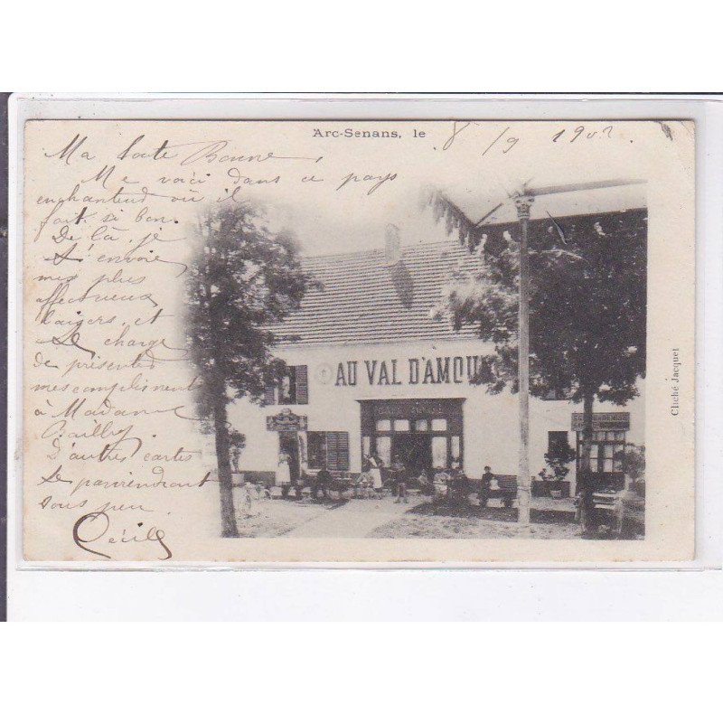 ARC-SENANS: au val d'amour, café hôtel - très bon état