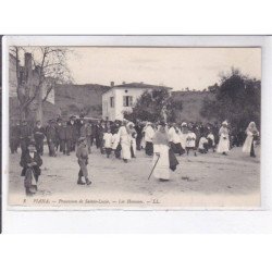 PIANA: procession de sainte-lucie, les hommes - très bon état