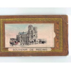 REIMS : Carte Souvenir, système dépliant - état