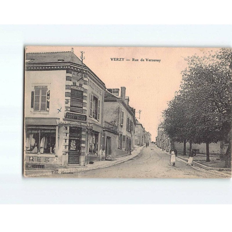 VERZY : Rue de Verzenay - état