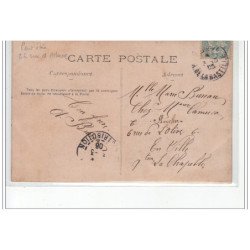 PARIS : lot de 2 cartes photo de la boucherie de l'Espérance - très bon état