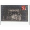 PARIS : lot de 2 cartes photo de la boucherie de l'Espérance - très bon état