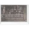 PARIS : carte photo de marchands d'huitres et d'escargots - très bon état