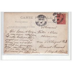 PARIS : carte photo de marchands d'huitres et d'escargots - très bon état
