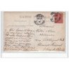 PARIS : carte photo de marchands d'huitres et d'escargots - très bon état