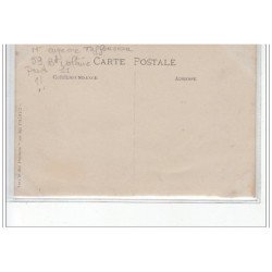 PARIS : carte photo du café de la Renaissante - très bon état