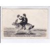 SURREALISME: photo montage, chasse, off for the camp - très bon état