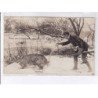 SURREALISME: photo montage, chasse, salted - très bon état