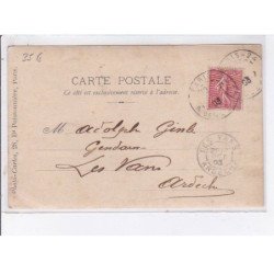 SURREALISME: photo montage, voiture, personnages - très bon état