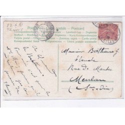 SURREALISME: photo montage, bébés sur raquette de tennis - très bon état