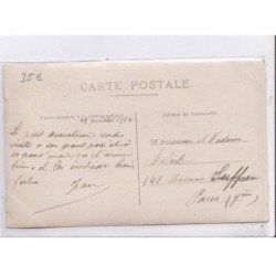 SURREALISME: photo montage, aviation, enfant - très bon état