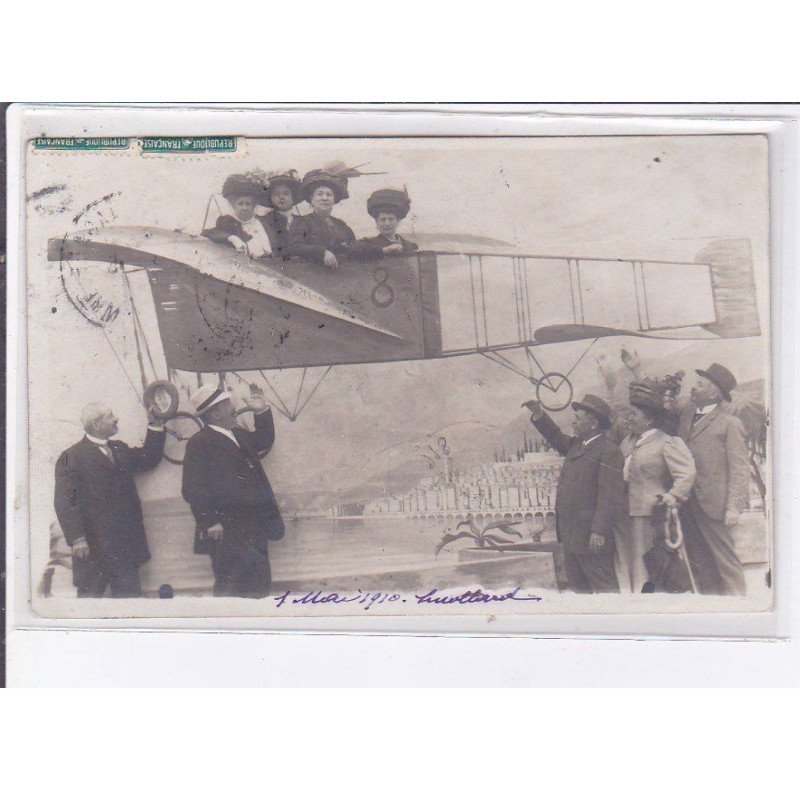 SURREALISME: photo montage, aviation, monaco - état