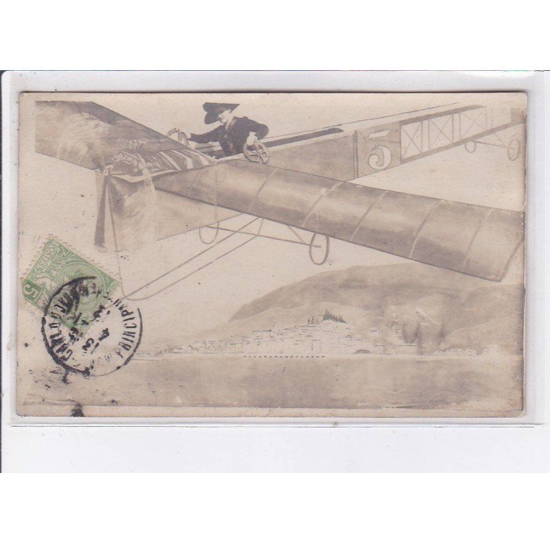 SURREALISME: photo montage, aviation, monaco - état
