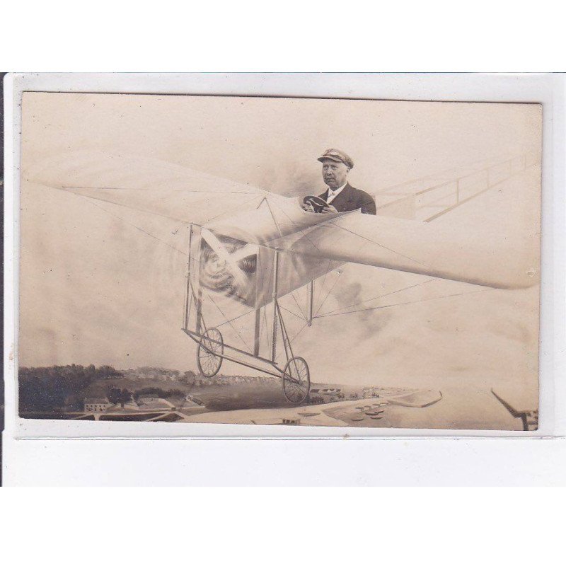 SURREALISME: photo montage, aviation, riva bella - très bon état