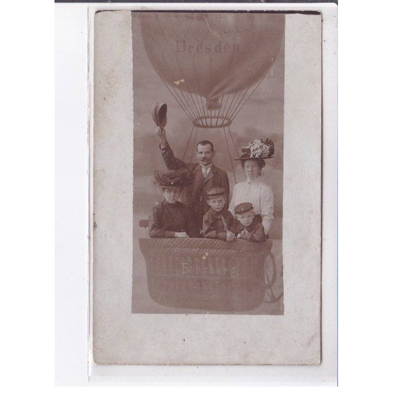 SURREALISME: photo montage, aviation, dresden - très bon état