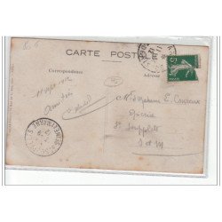 PARIS : carte photo des Halles - très bon état