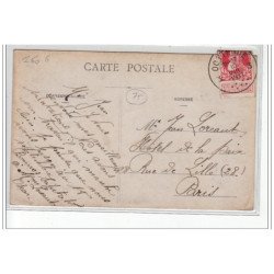 PARIS : carte photo du personnel de l'Hotel Lutetia  en 1911 - très bon état