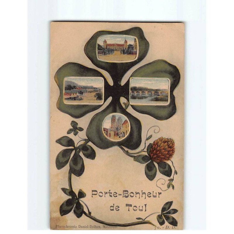 TOUL : Carte Souvenir - état