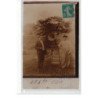 PARIS : carte photo d'un phonographe à la villa Saïd - avenue du Bois de Boulogne - bon état