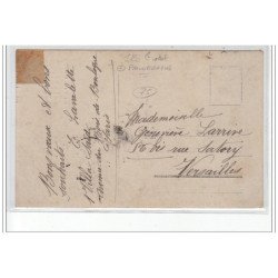 PARIS : carte photo d'un phonographe à la villa Saïd - avenue du Bois de Boulogne - bon état