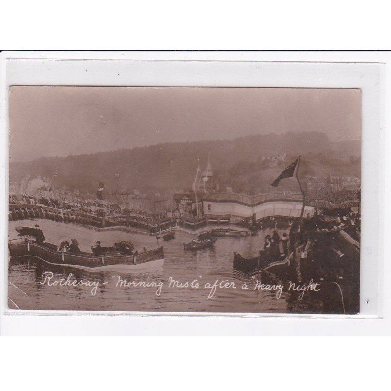 SURREALISME - Photomontage: Rothesay (vue déformée suite a une "nuit difficile"- état