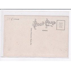 SURREALISME - Photomontage: accident de voiture avec une vache solide - Pequot Minnessota - très bon état