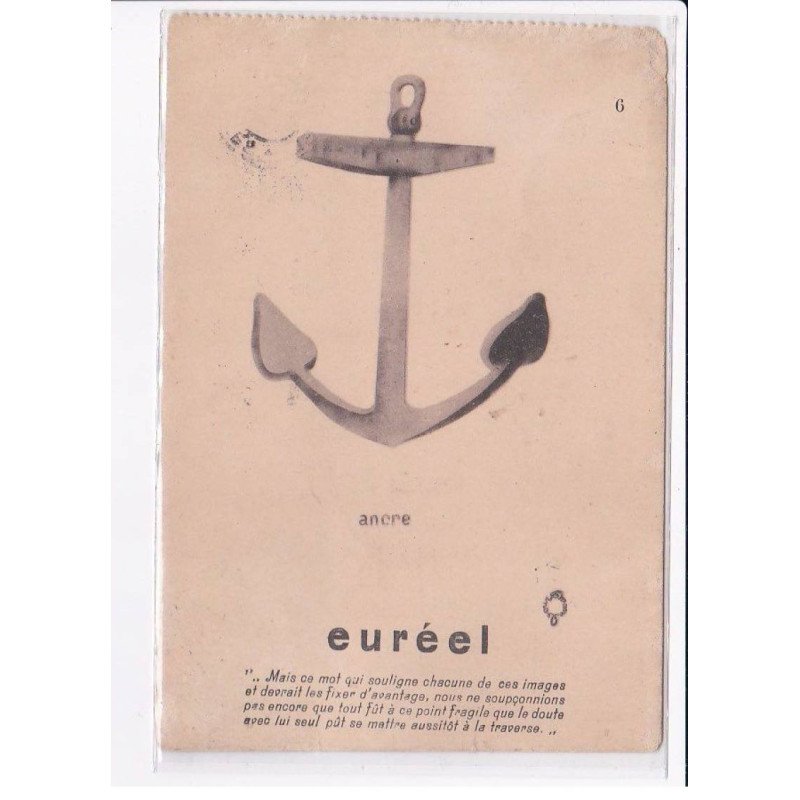 SURREALISME - Photomontage:  EUREEL de Mambour (Hubert Dubois) - une "ancre" - état