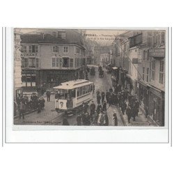 EPINAL - Tramways Spinaliens - Arrêt de la Rue Léopold-Bourg - très bon état