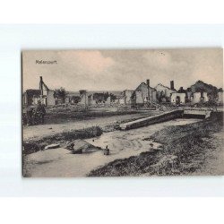MALANCOURT : Vue des ruines après la guerre - très bon état