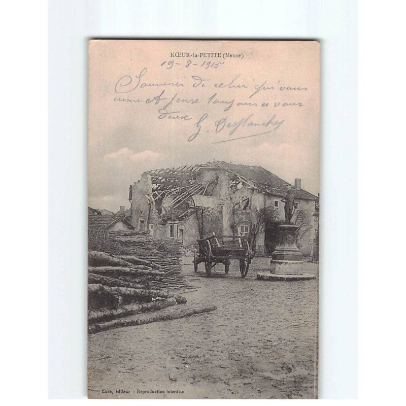 KOEUR LA PETITE : Les Ruines - état KOEUR LA PETITE : Les Ruines - état