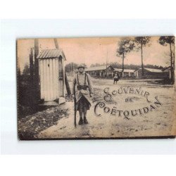 COETQUIDAN : Carte souvenir - état