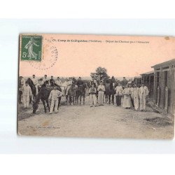 Camp de Coetquidan, Départ des chevaux pour l'abreuvoir - état