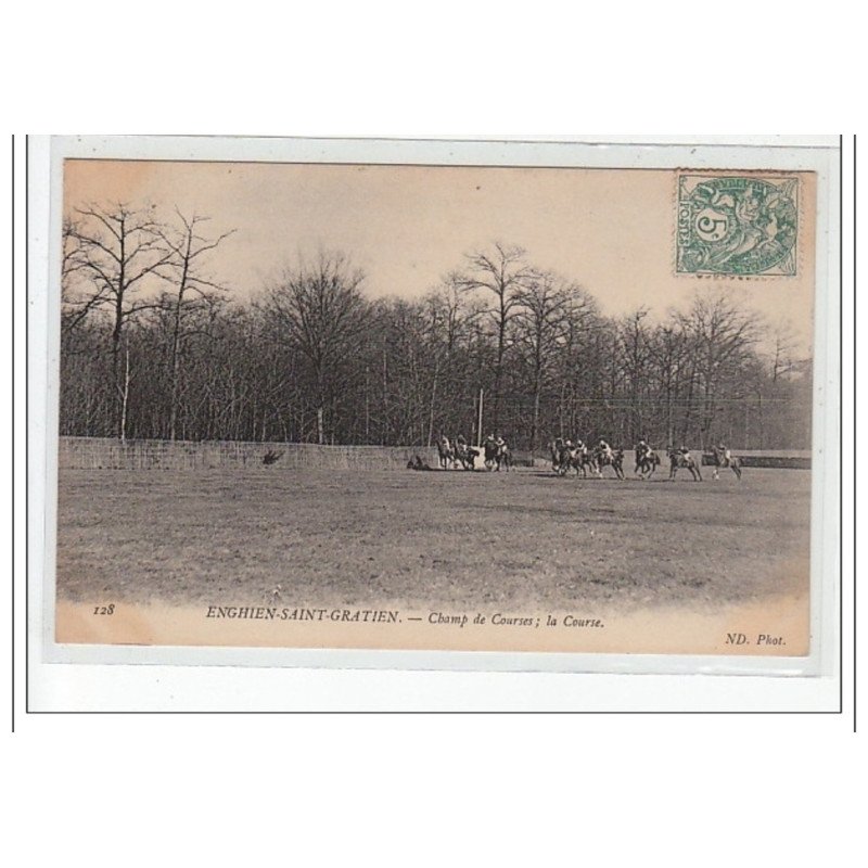 ENGHIEN-SAINT GRATIEN - Champ de Courses, la Course - très bon état