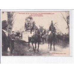 CHAMPIGNELLES: souvenir de la cavalcade, du 10 avril 1910, char de la gondole - très bon état
