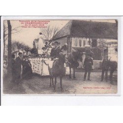 CHAMPIGNELLES: souvenir de la cavalcade 1910, char de l'agriculture - très bon état