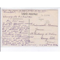 CHAMPIGNELLES: place du 4 septembre, défilé des pompiers - état