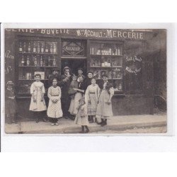 CHAMPIGNELLES: maison accault, mercerie - état