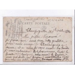 CHAMPIGNELLES: maison accault, mercerie - état