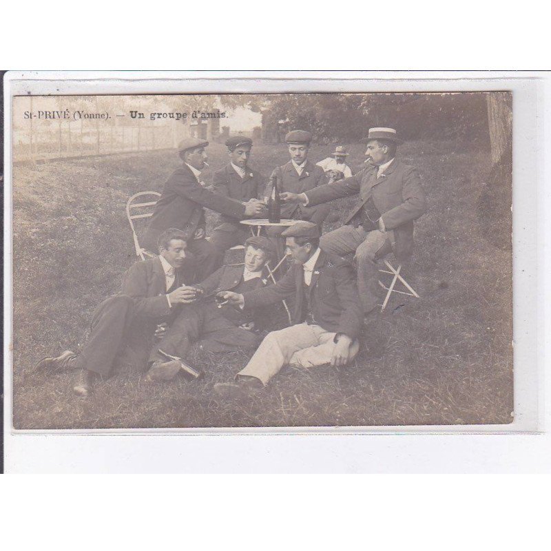 SAINT-PRIVE: un groupe d'amis - état