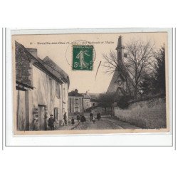 NEUVILLE SUR OISE - Rue Nationale et l'Eglise - très bon état