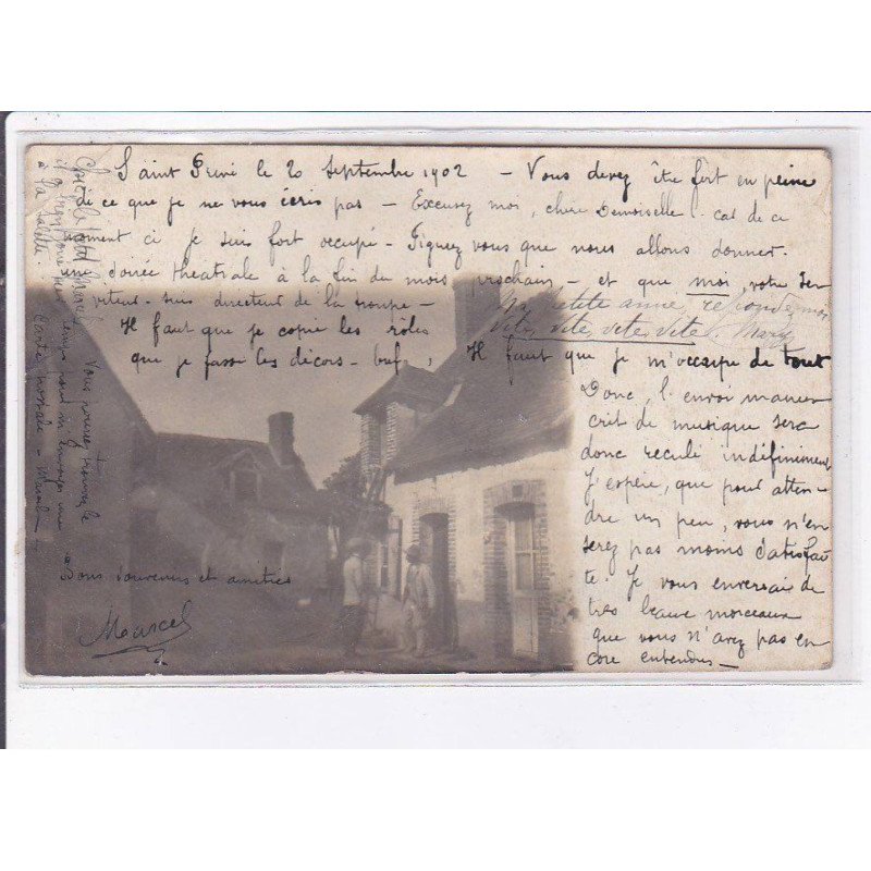 SAINT-PRIVE: maison, personnages - état